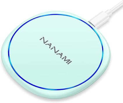 Fast Wireless Charger, NANAMI Qi Wireless Charging Pad for iPhone