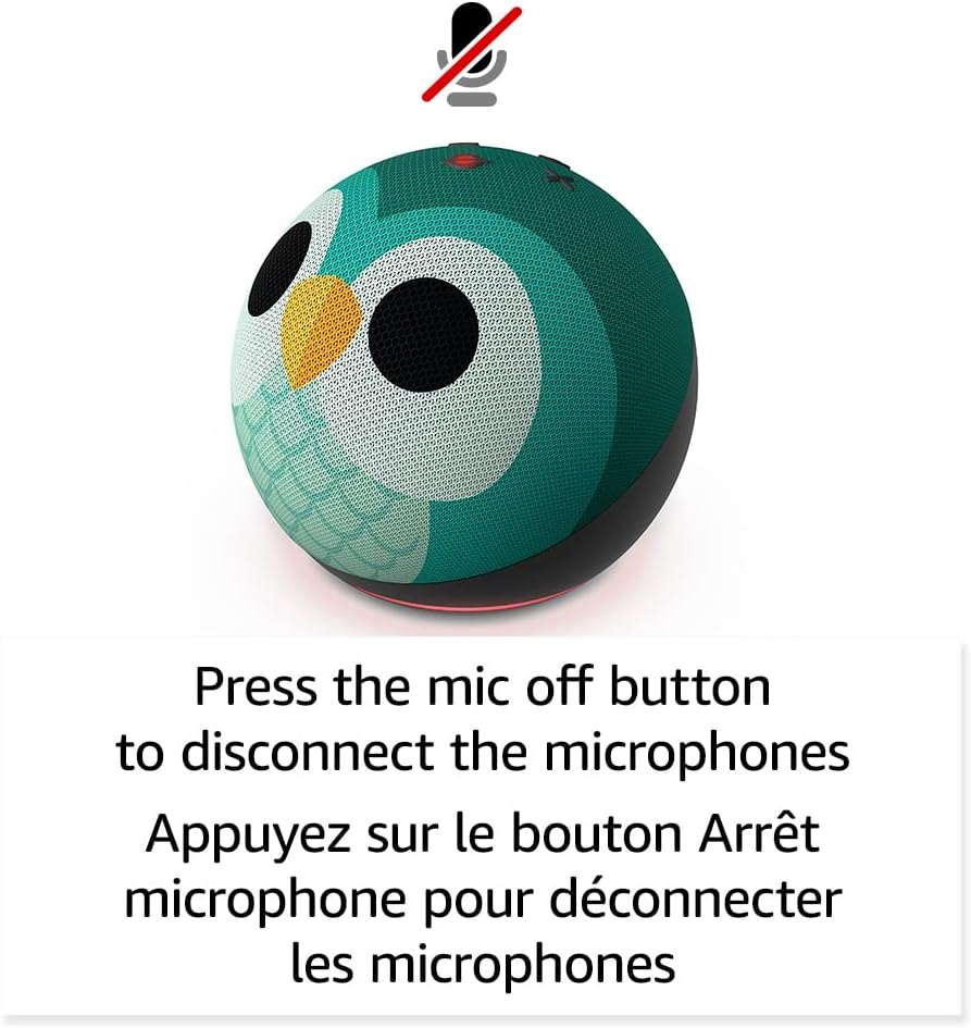 Echo Dot Kids (newest model), Designed for kids, with parental controls