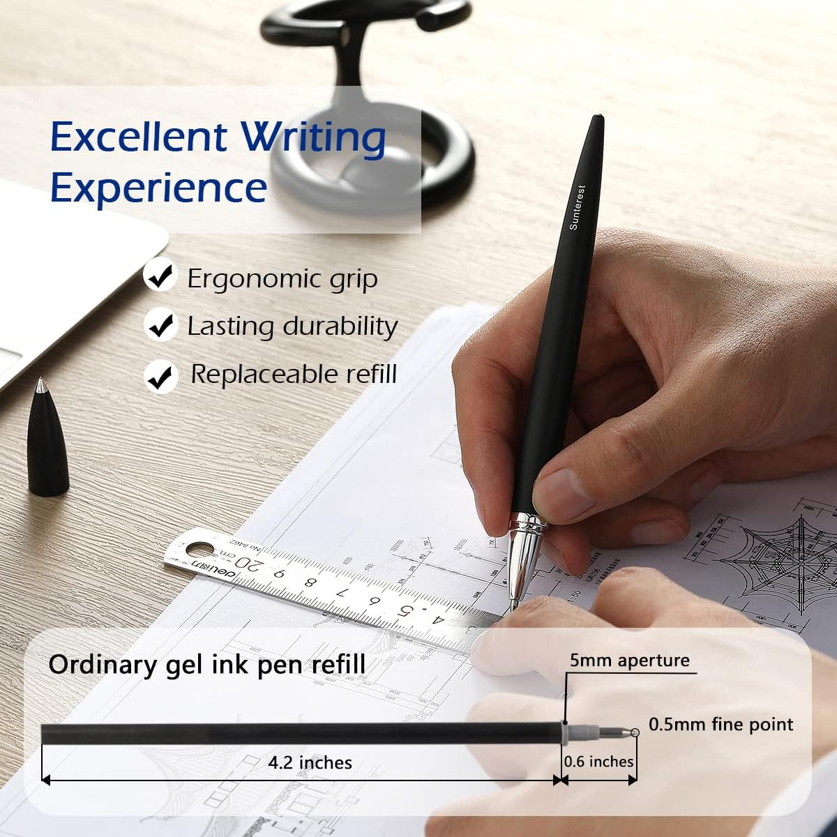 Professional Executive Pen that Defies Gravity