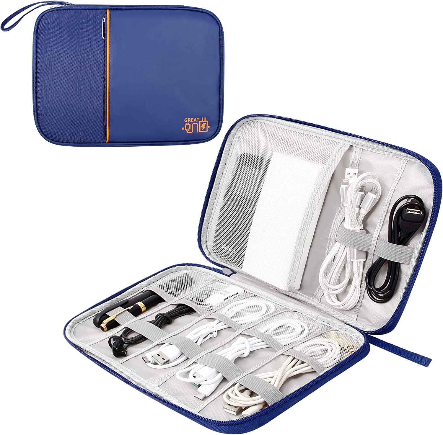 Seagull flight of fashion Single Layer Electronic Gadget Organizer Case