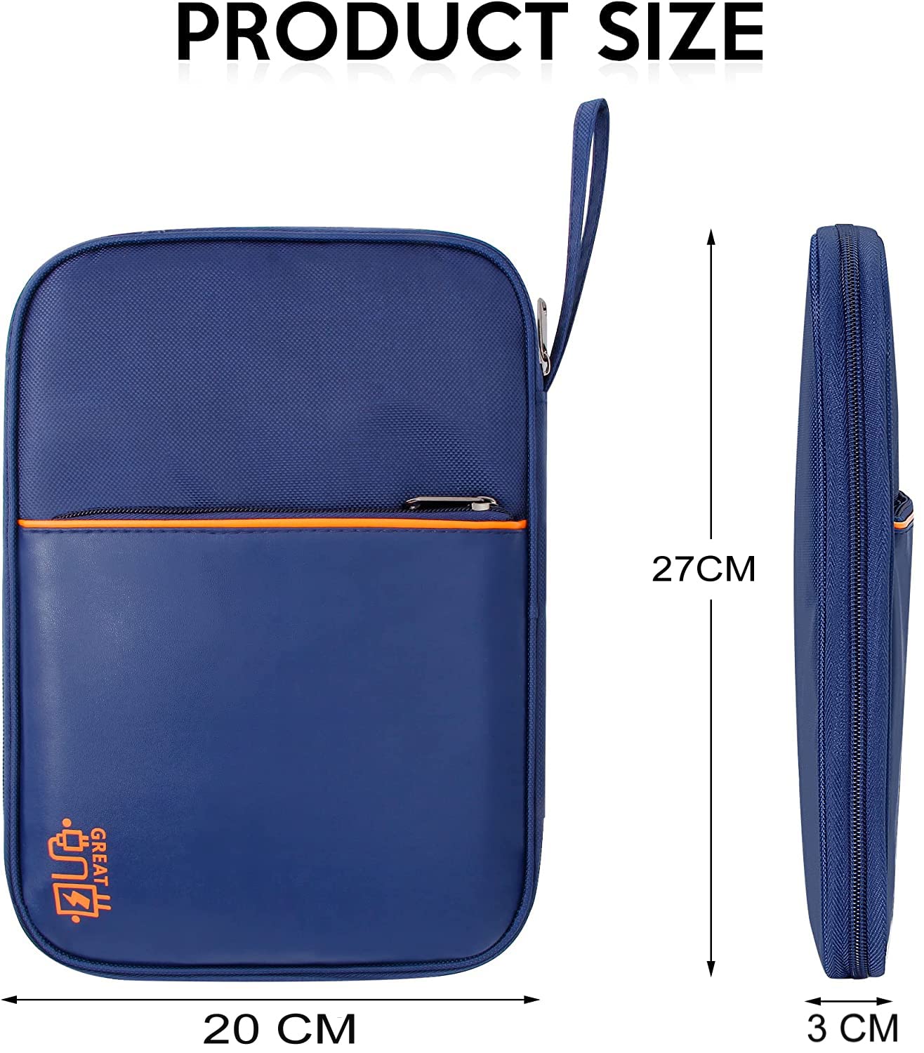 Seagull flight of fashion Single Layer Electronic Gadget Organizer Case