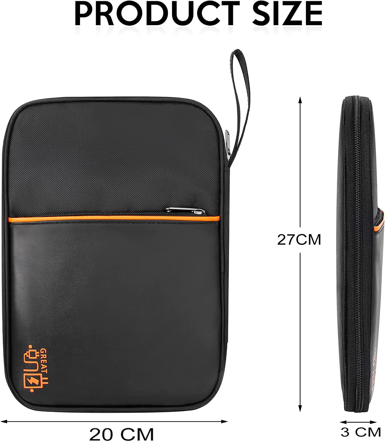 Seagull flight of fashion Single Layer Electronic Gadget Organizer Case