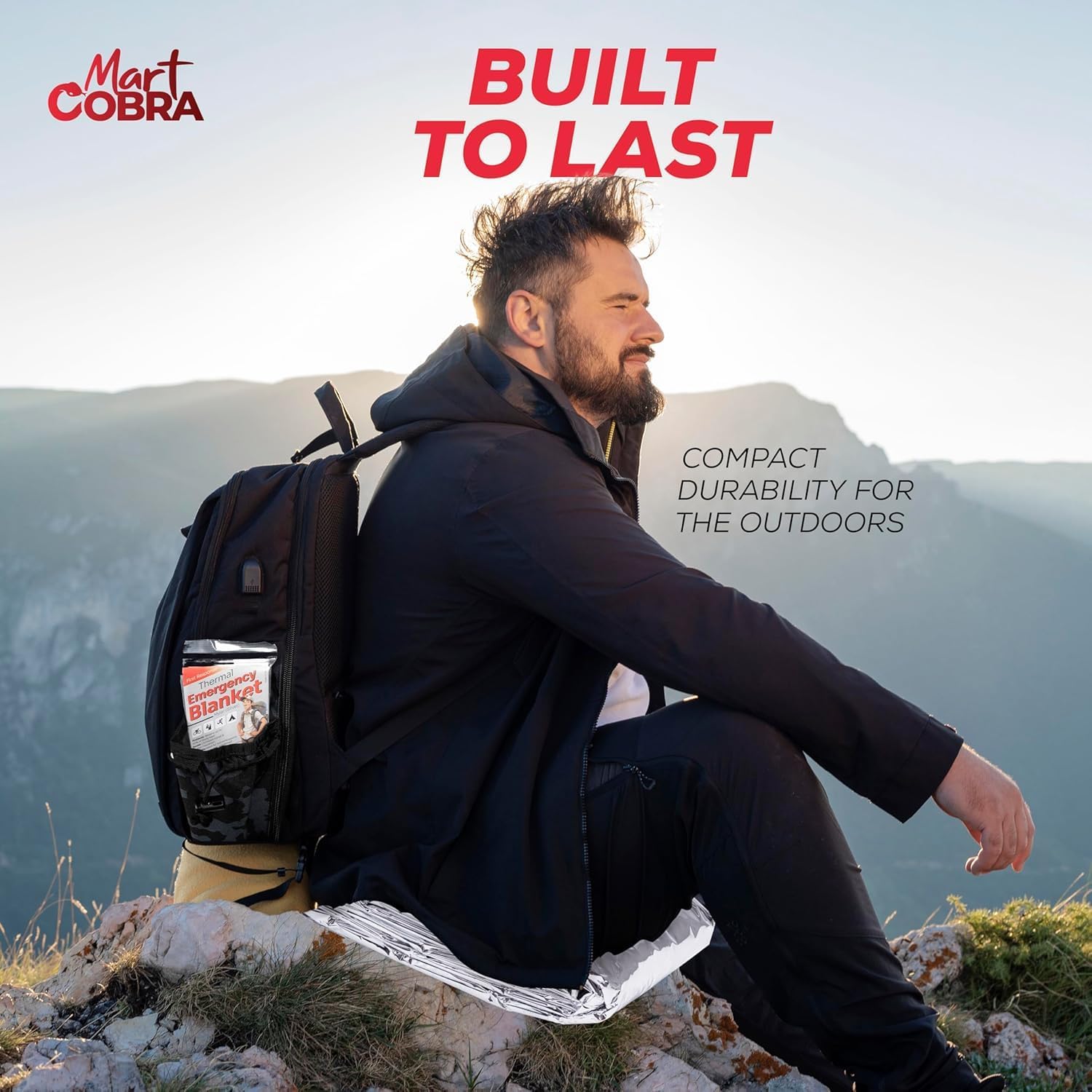 Emergency Mylar Blanket 4-Pack – Thermal Survival Gear