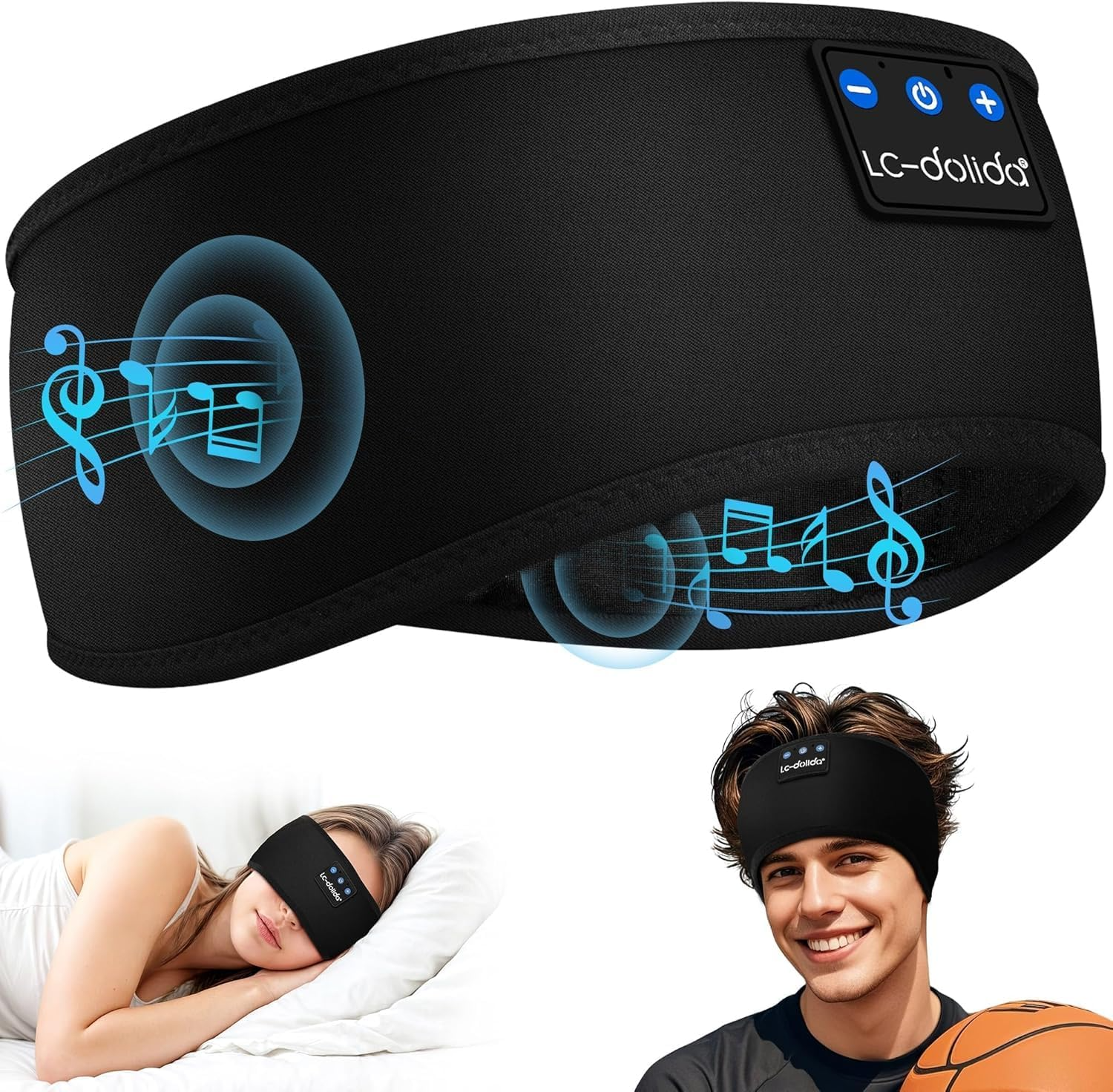 Rechargeable Type C Wireless Music Headband