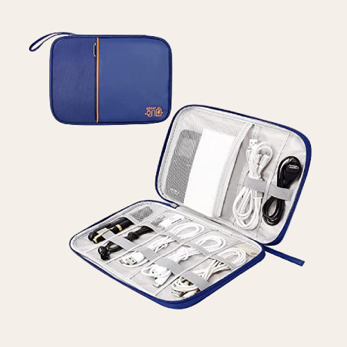 Seagull flight of fashion Single Layer Electronic Gadget Organizer Case