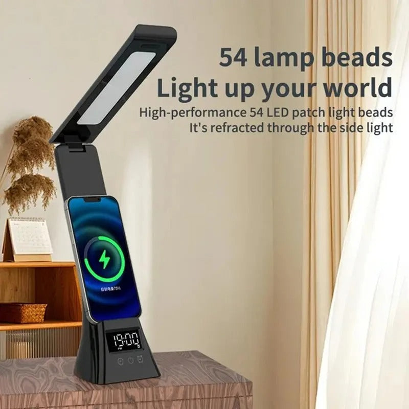 INW-0e Rechargeable Desk Lamp Eye-Caring Desk Lamp with LCD Display