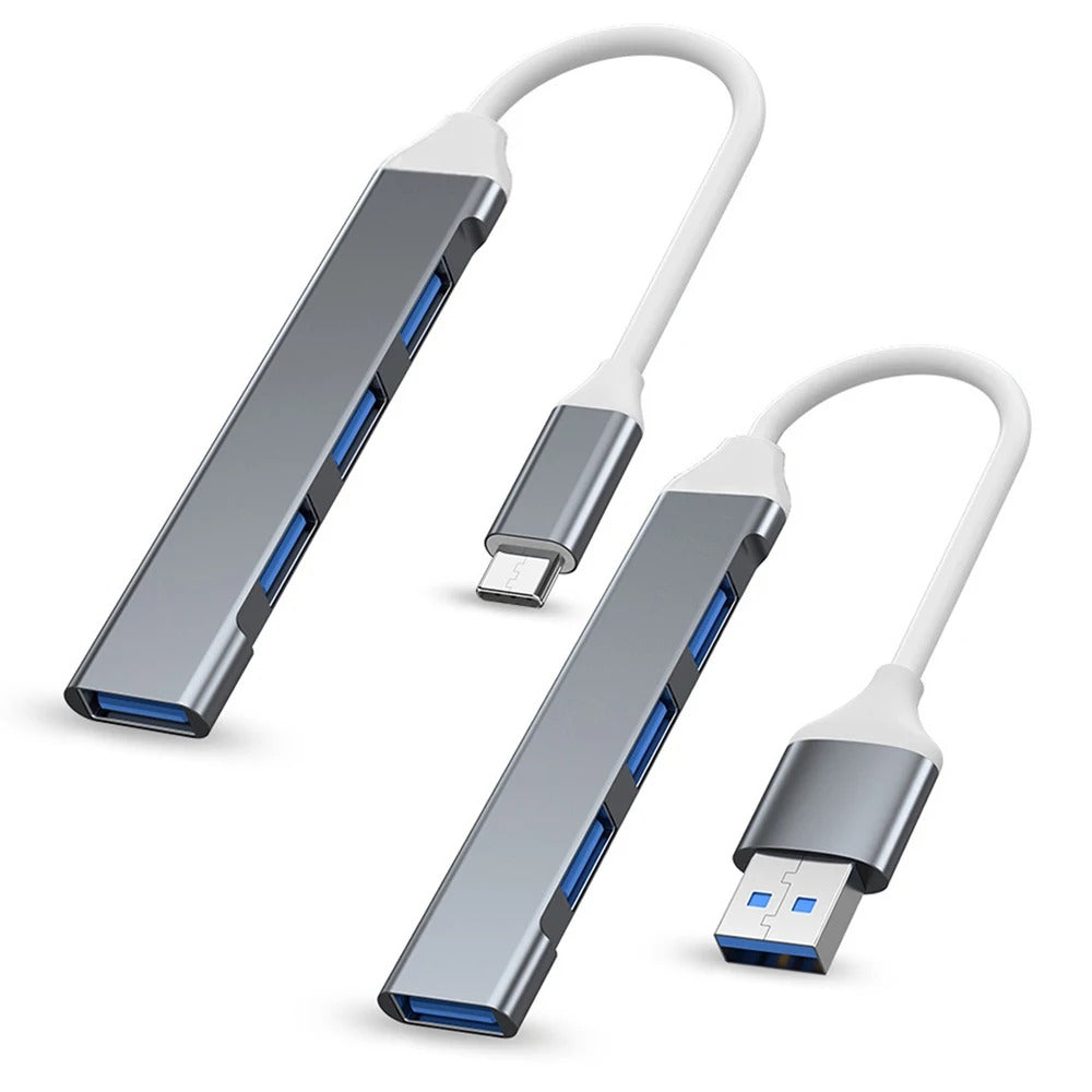USB C Hub 3.0 3.1 3/4 Ports OTG Adapter