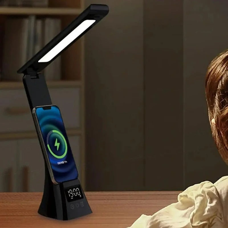 INW-0e Rechargeable Desk Lamp Eye-Caring Desk Lamp with LCD Display